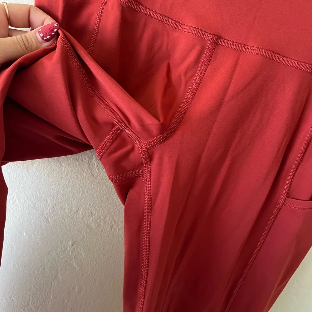 lululemon cropped fast and‎ free Leggings